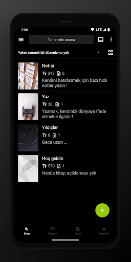 Lite Writer: Yazı/Not/Memo ekran görüntüsü