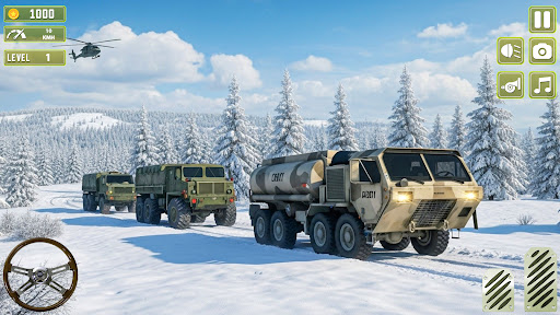 US Army Truck 3D Military Game ekran görüntüsü