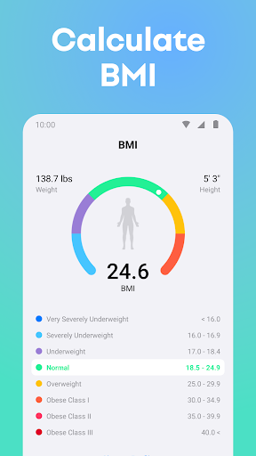 Weight Tracker, BMI Calculator ekran görüntüsü