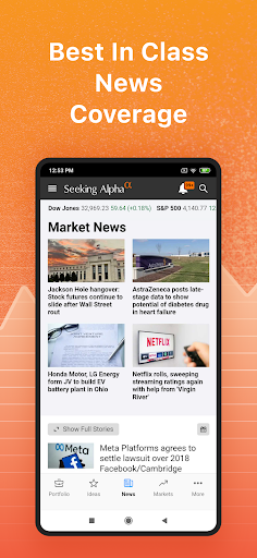 Seeking Alpha: borsa analizler ekran görüntüsü