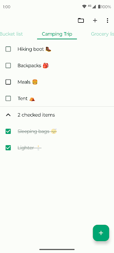Fossify Notes Beta ekran görüntüsü