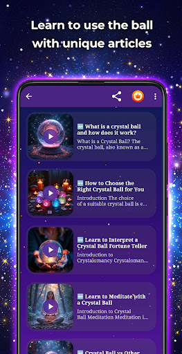Magic Crystal Ball Divination ekran görüntüsü