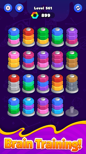 Nut Sort Puzzle ekran görüntüsü