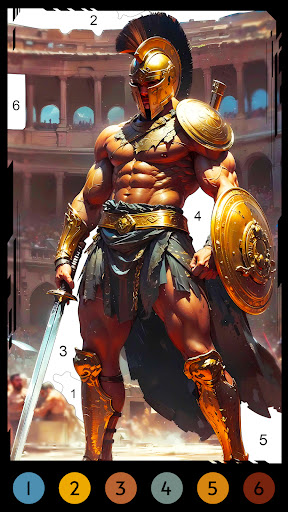 Alpha Color: Men coloring book ekran görüntüsü