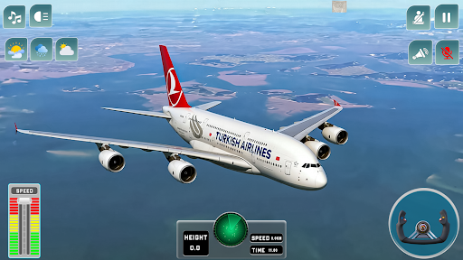 Airplane Flight Game Offline ekran görüntüsü