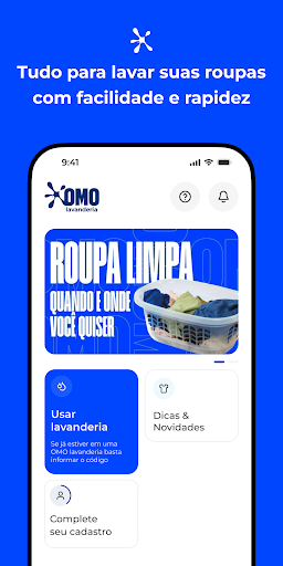 OMO Lavanderia ekran görüntüsü