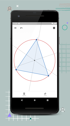 GeoGebra Geometri ekran görüntüsü
