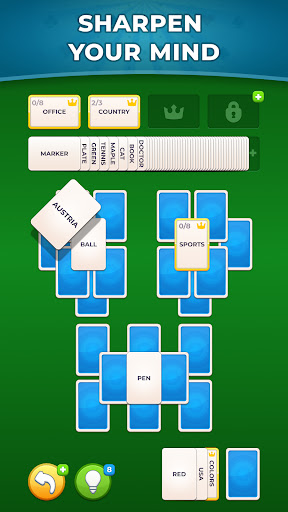 Word Solitaire: Card Sort ekran görüntüsü