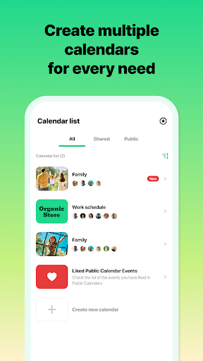TimeTree - Shared Calendar ekran görüntüsü