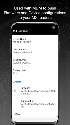 MX Connect ekran görüntüsü