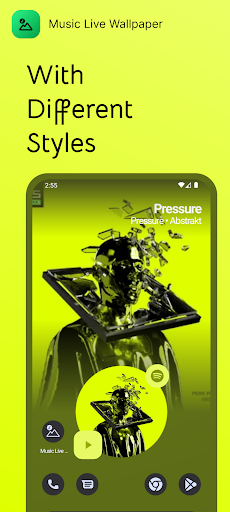 Music Live Wallpaper ekran görüntüsü