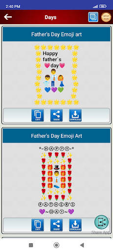 Cool Emoji Arts ekran görüntüsü