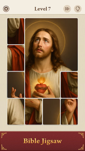 Bible Jigsaw Solitaire ekran görüntüsü