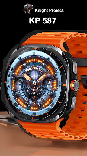 kp587 Watch Face ekran görüntüsü