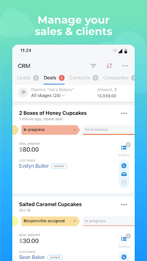 Bitrix24 CRM And Projects ekran görüntüsü