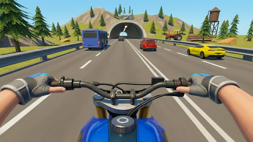 Moto Traffic Rider 3D Rush ekran görüntüsü