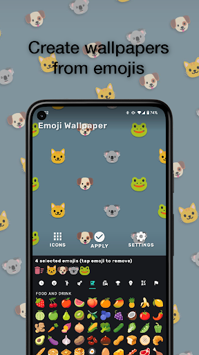 Scrolling Icons Live Wallpaper ekran görüntüsü