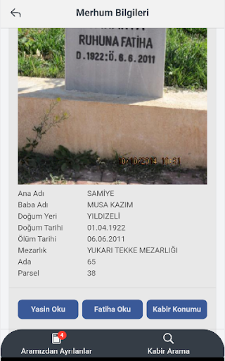 Kabristan Sivas ekran görüntüsü
