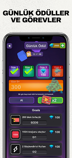 2048 Merge - Sayılar Oyunu ekran görüntüsü