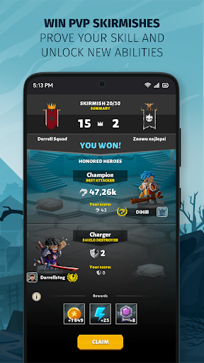 Slash & Roll: Dice Heroes ekran görüntüsü