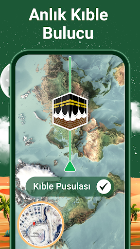 Kible Bulucu Pusulası Yönünü ekran görüntüsü