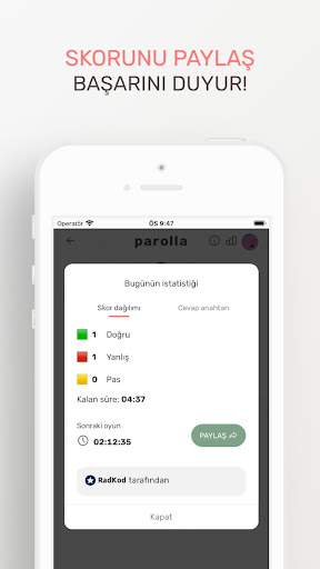 parolla - Kelime Oyunu ekran görüntüsü