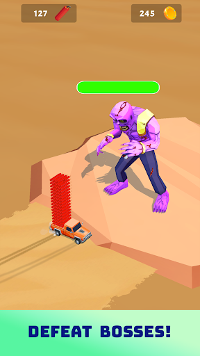 Zombie Rush Drive ekran görüntüsü