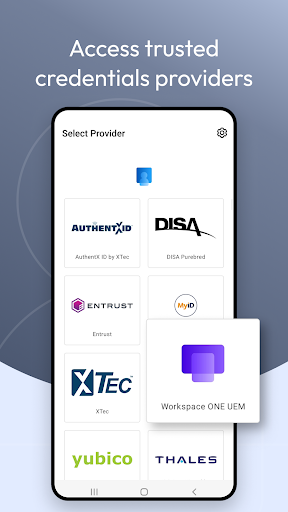 PIV-D Manager - Workspace ONE ekran görüntüsü