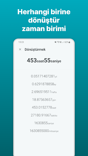 Zaman Hesaplayıcı ekran görüntüsü