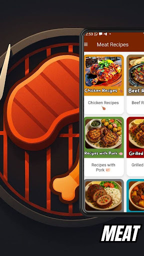 Meat Recipes ekran görüntüsü