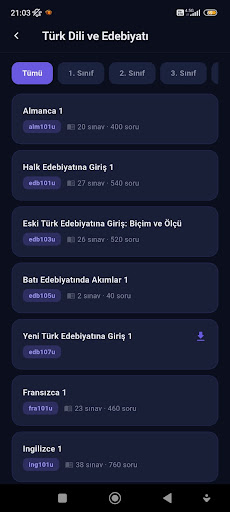 AÖF Koçu ekran görüntüsü