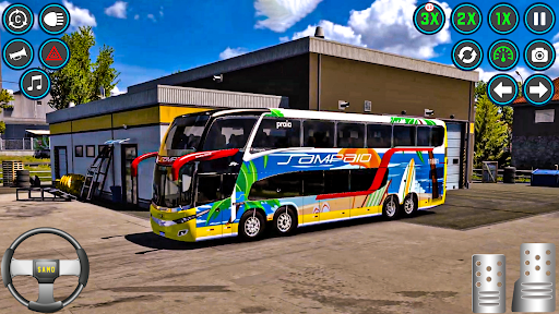 City Tourist Bus Driving Game ekran görüntüsü