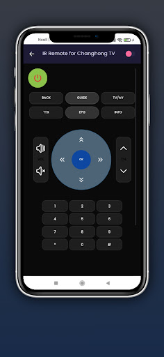 Remote for Changhong tv ekran görüntüsü