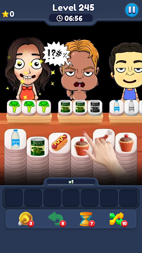Food Match 3D: Tile Puzzle ekran görüntüsü