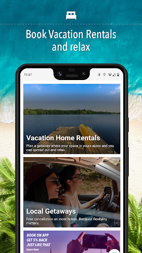 Orbitz Hotels & Flights ekran görüntüsü