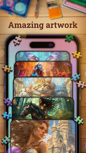 Jigsaw puzzles 2: Puzzle game ekran görüntüsü