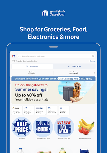 MAF Carrefour Online Shopping ekran görüntüsü