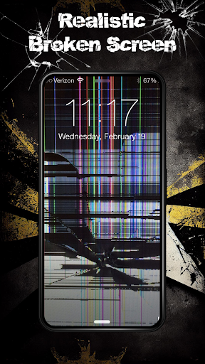 Prank Screen, Broken Wallpaper ekran görüntüsü