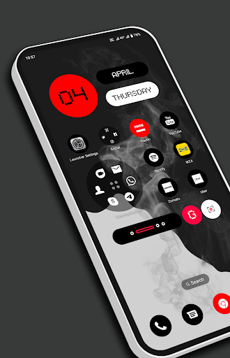 Nil Launcher - Theme, Folder ekran görüntüsü