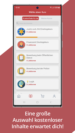 Öffentlicher Dienst Karriere ekran görüntüsü