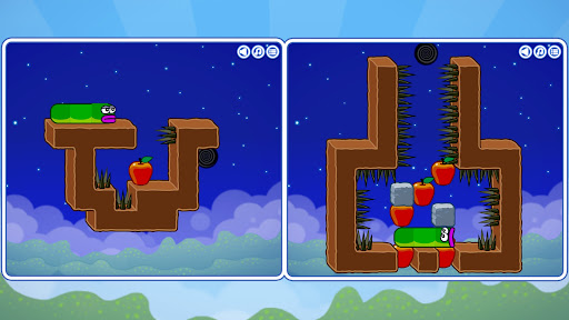Apple Worm: Yılan Bulmaca ekran görüntüsü