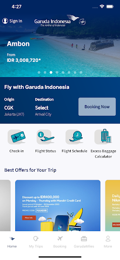 FlyGaruda ekran görüntüsü