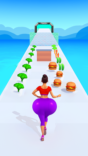 Twerk Fun Race - Run games 3D ekran görüntüsü