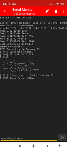 ESP32 Loader (Blynk Uploader) ekran görüntüsü