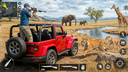 Wild Shooter 3D Hunting Games ekran görüntüsü