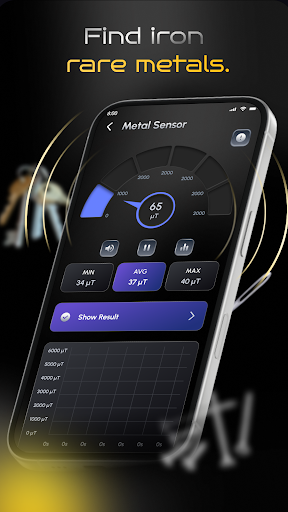 Gold detector - metal scan ekran görüntüsü