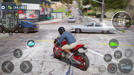 Real Moto Bike Driving Games ekran görüntüsü