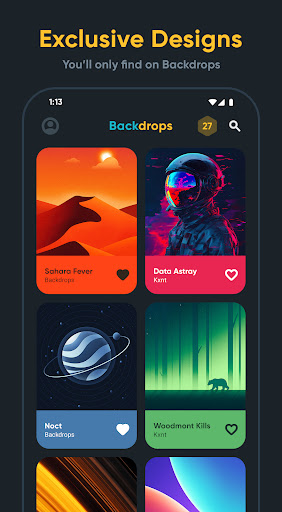 Backdrops - Wallpapers ekran görüntüsü