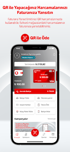 Vodafone Pay ekran görüntüsü