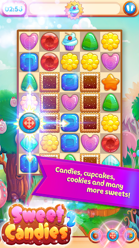 Sweet Candies 2 - Match 3 ekran görüntüsü